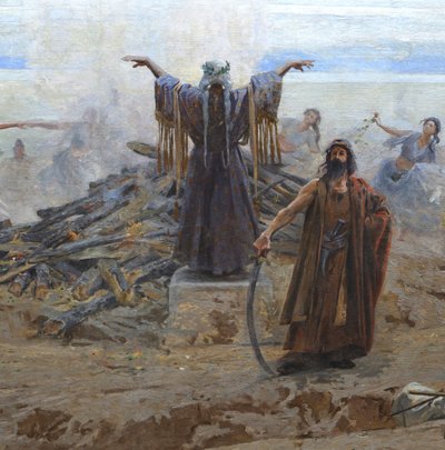 The Entry of the Hungarians (Feszty Panorama) by Arpad Feszty